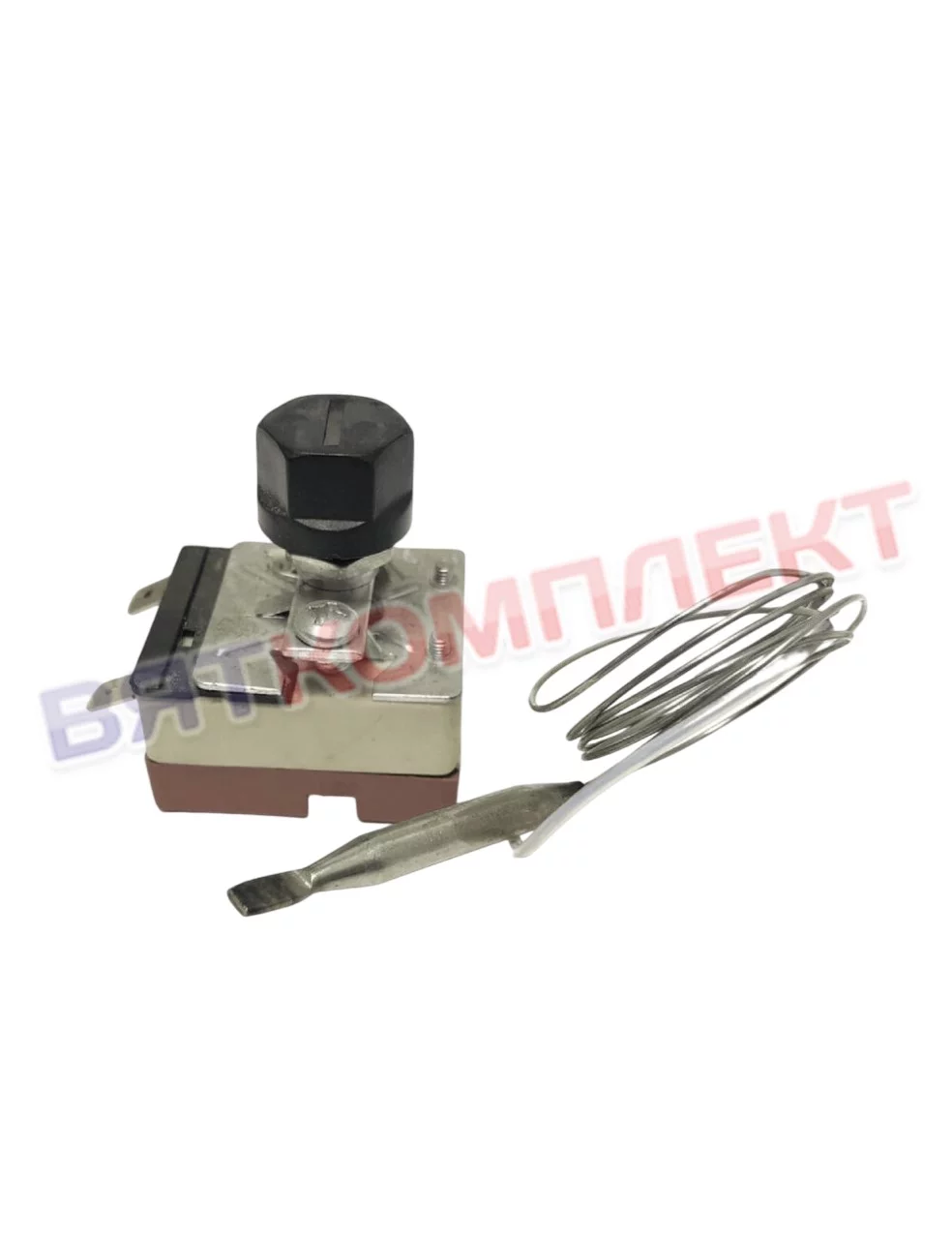 Термостат (термоограничитель)  350 градусов 16А 0,8 м.
