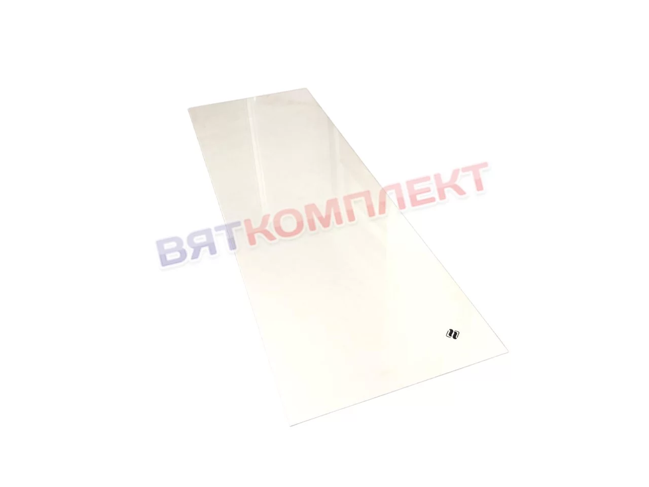 Стекло внутреннее закаленное 6 мм "К" 1410х482 РПШ-16-6-4.07.00.008 для РПШ-16-6-4, РПШ-16-6-4П, РПШ-16-6-4Г Abat 12000071638 