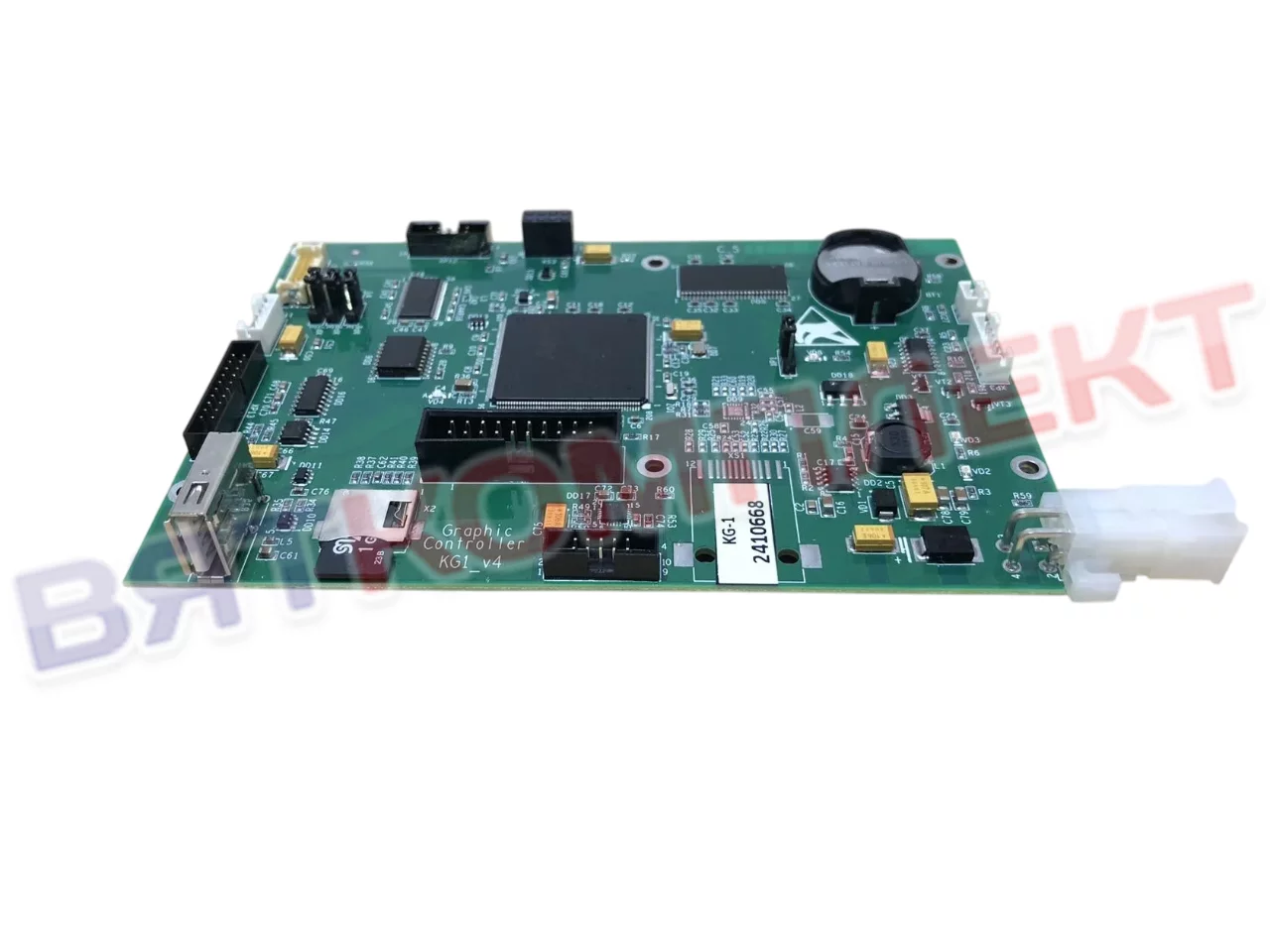 Контроллер (плата) KG1 (c ПО для ПКАхх-1/1ПП2 и РКА-хх-1/1РР2) версия ПО 4.04 для пароконвектоматов ПКА6,10,20-1/1ПП2 Abat (11000046181)
