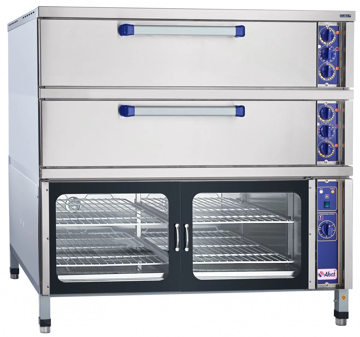 Шкаф пекарский ЭШ-2к (лицо нерж.) Абат (Abat)