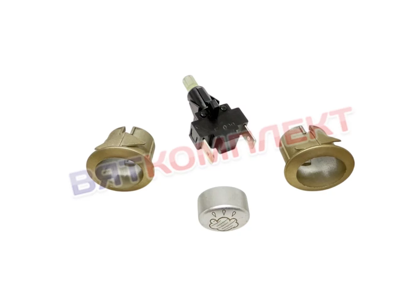 Выключатель кнопочный KVE0107A (KVE008) Unox