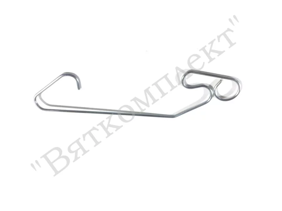 Пружина крепления ТЭНа L=75 (Ц12хр) для шкафов холодильных  CB114-S (ШН-1,4) POLAIR 2565004d