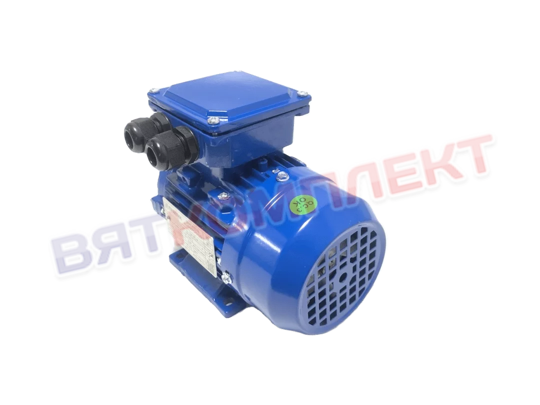 Электродвигатель АИС 56В4 0,09кВт*1500об/мин 2181 кмфл d20=65 220/380 (алюм)