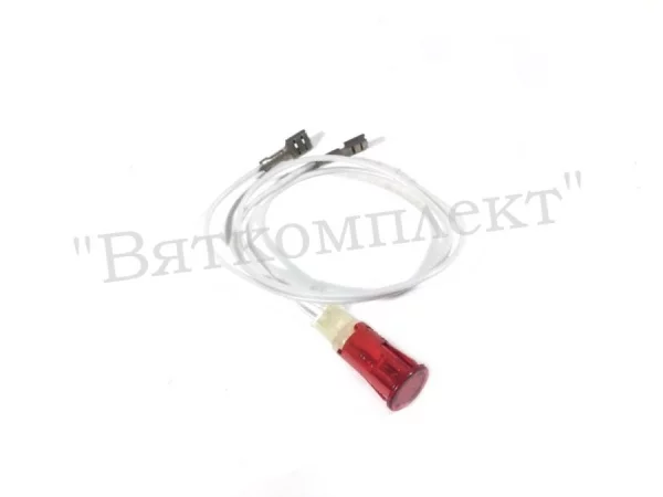 Лампа термостойкая красная ACH 1-220-2-1-1 L=300мм