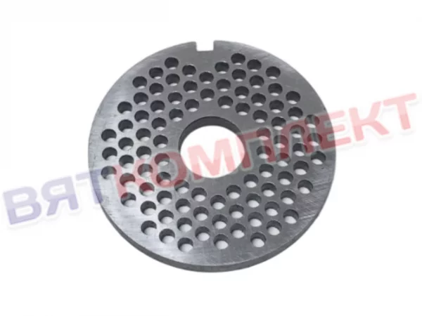 Решетка №2 764 для мясорубки МИМ-300 (МИМ-300М;-350), ММ(УКМ), МЭП-300(Н;Н-01) отверстия 5мм под бурт