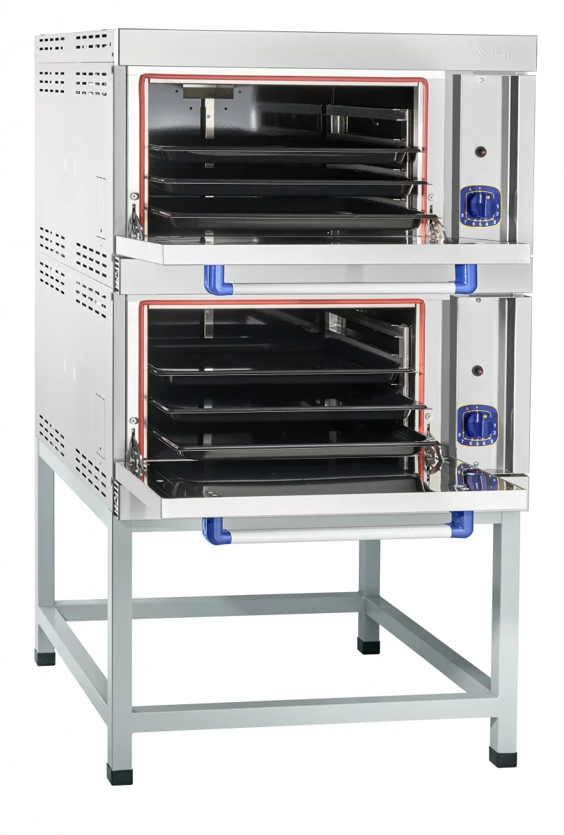 Шкаф жарочный газовый ШЖГ-2, эмалированная духовка, краш. подставка, 840х935х1500 мм, лицев. нерж.				
