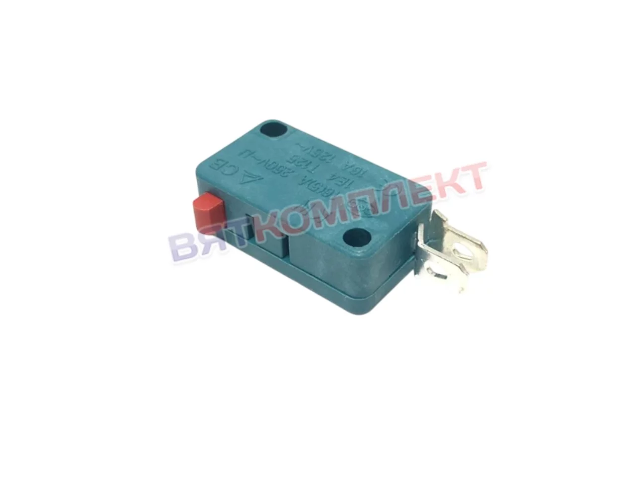 Микропереключатель KW3-02-06 OFF-(ON) 250V 16(5)A кнопочный 2 pin 