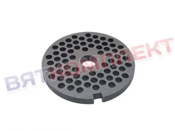 Решетка №2 для мясорубки МИМ-150(-01), ТМ-12(М) отверстия 5мм без бурта