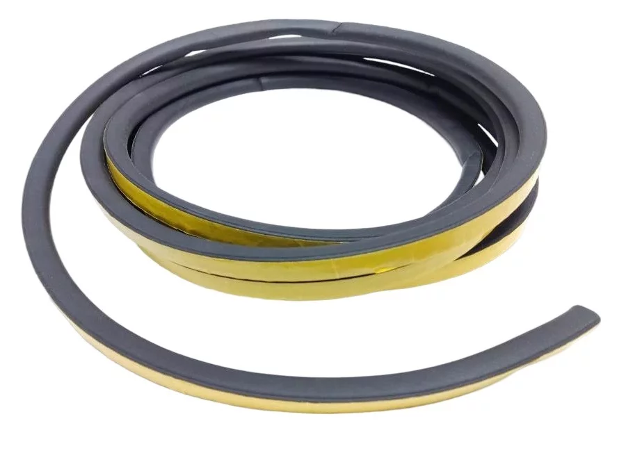 Уплотнитель дверной профиль D 14х12 KIM TEC,чёрный
