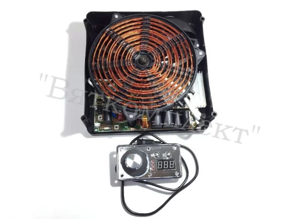 Модуль индукционный HW-3,5PXK-04D в сборе с катушкой и элементами управления Abat (12000072075)