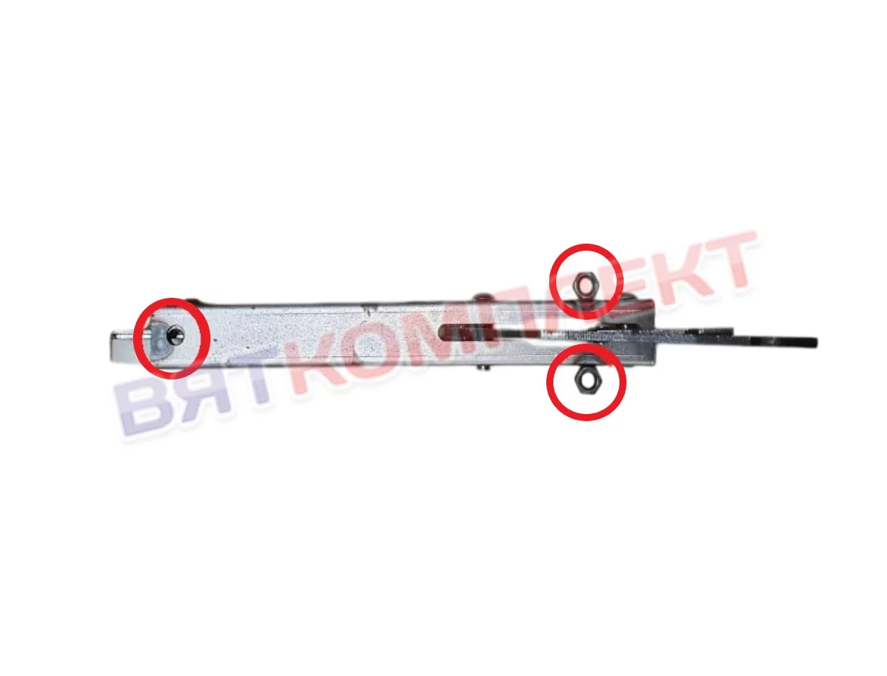 Петля к ШЖЭ, ШПЭНмр, плите. 3 точки крепления (Нового типа) ИНТЕРХОЛОД ДИЗАЙН