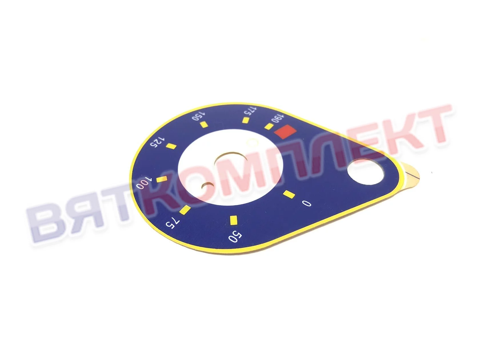 Наклейка ''0-190'' ЭФК-40/1Н.00.00.009 для фритюрницы ЭФК-40/1Н Abat (12000072198)
