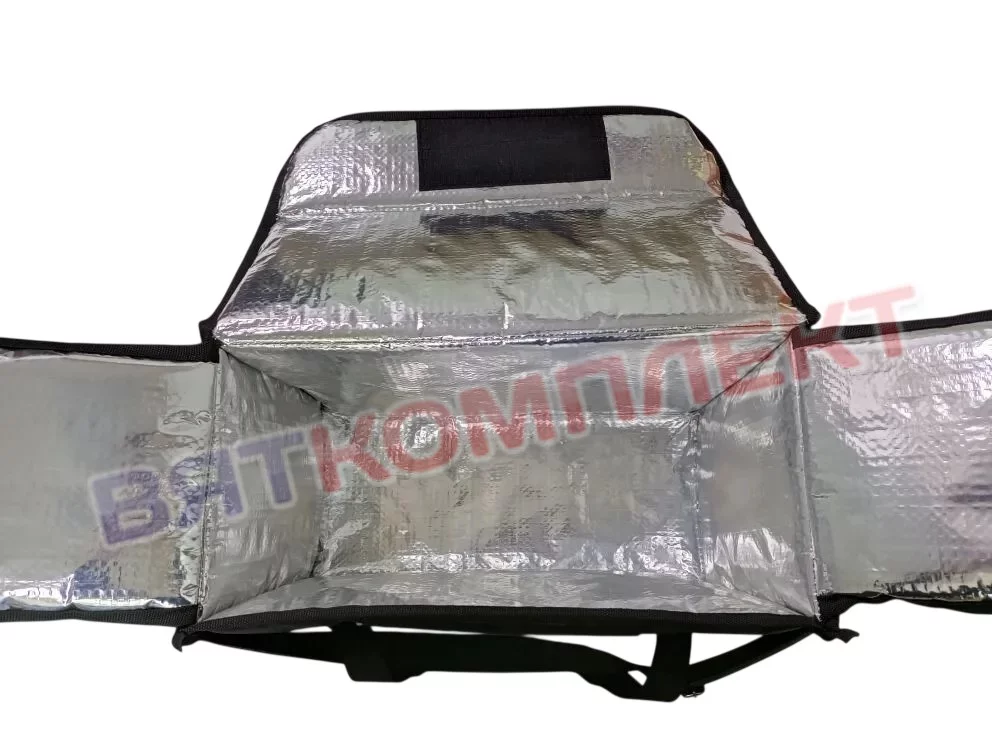 Термосумка для обедов 450х200х300 мм фольгированная