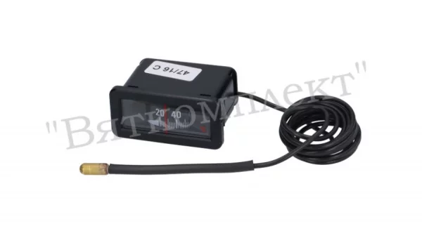 Термометр черный 56x25 мм 0-120C DIHR (Дихр) (10500005)