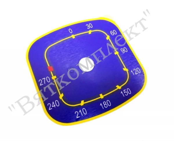 Наклейка "0-270" ЭПК48-000.0.004-02 (пластик) для терморегулятора 50-270 гр. ABAT (12000071748)