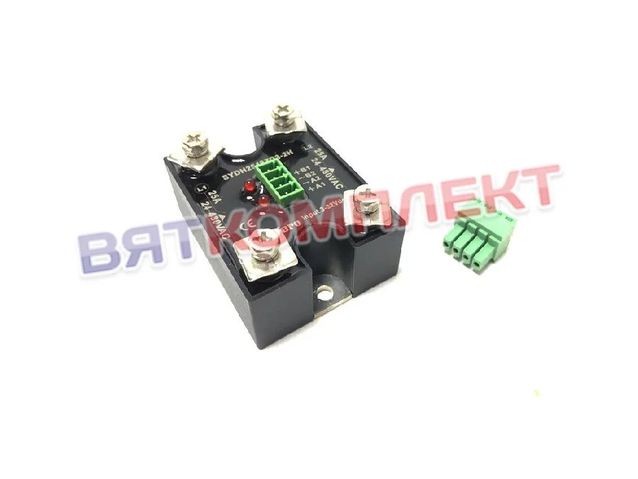 Реле твердотельное для пароконвектомата SYDH2548ZD3-2Н (2х25A/400AC) Abat (12000033044/61012/35002)