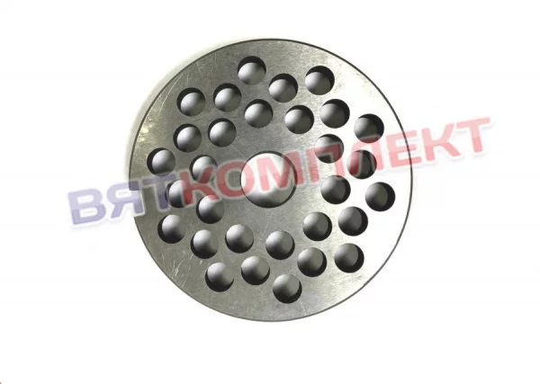Решетка мясорубки d98 (LM-98) ⌀10 мм 98х19