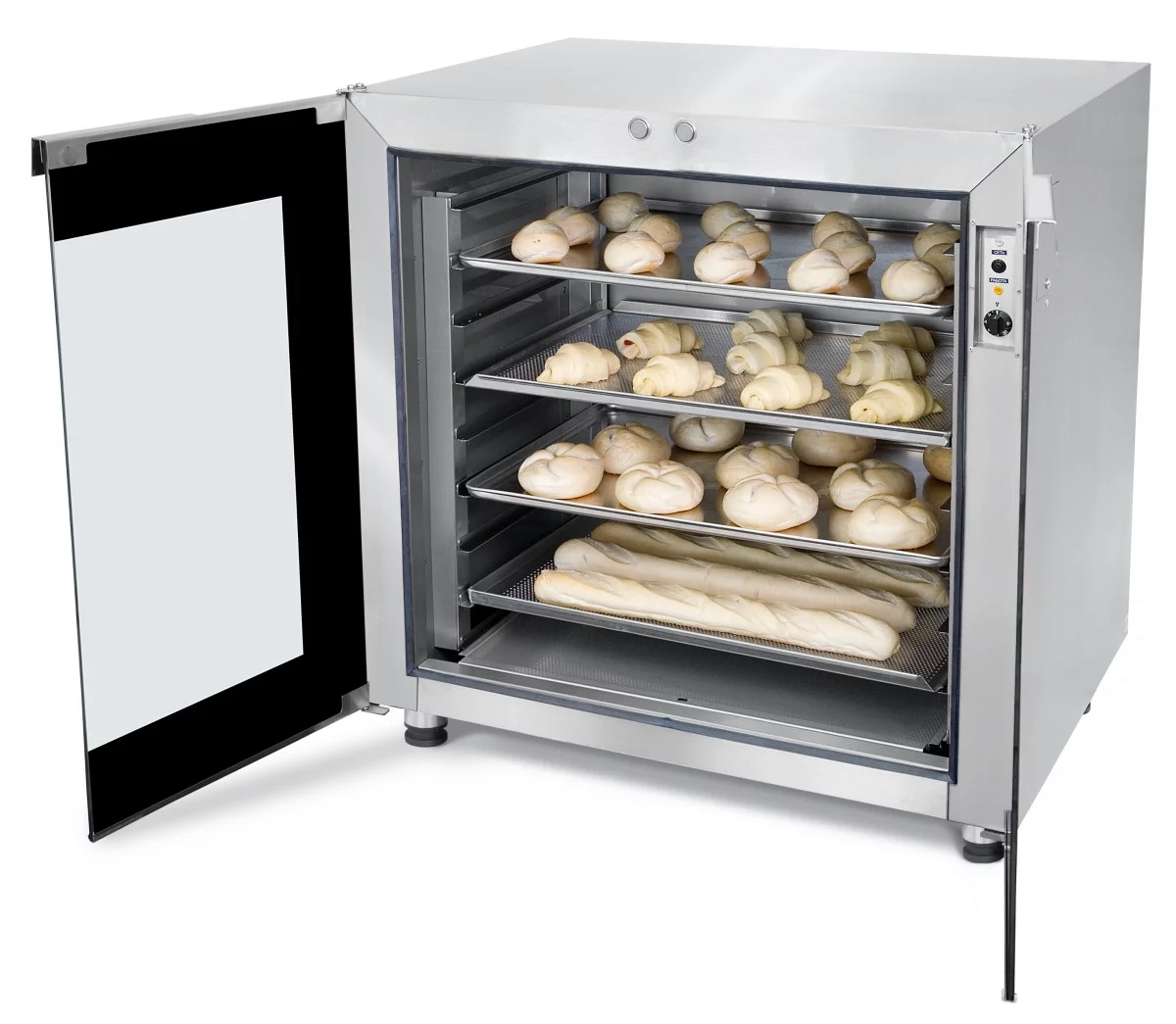 Шкаф расстоечный тепловой ШРТ-8 (8 уровней, 400*600, под конвекц. печи, без противней) Abat