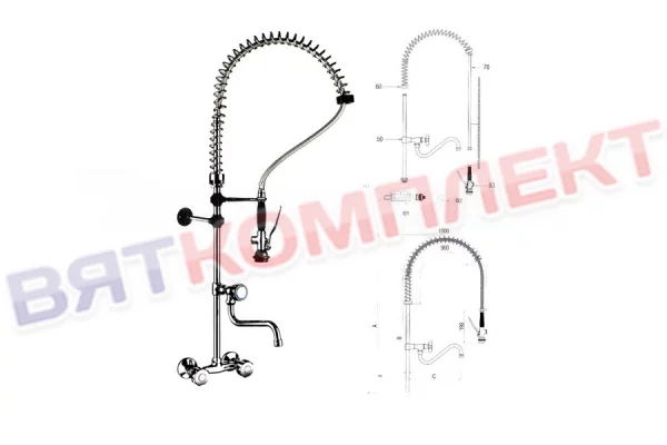 Душирующее устройство MONOLITH R0102010206