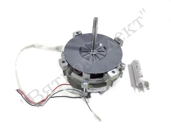 Двигатель конвекционной печи КЭП-4, КЭП-6, КЭП-10 с валом 10 мм (- Двигатель асинхронный конденсаторный КЕР-0,20, 0,20 кВт, 230 В, 2700 об/мин)  Abat 12000301633