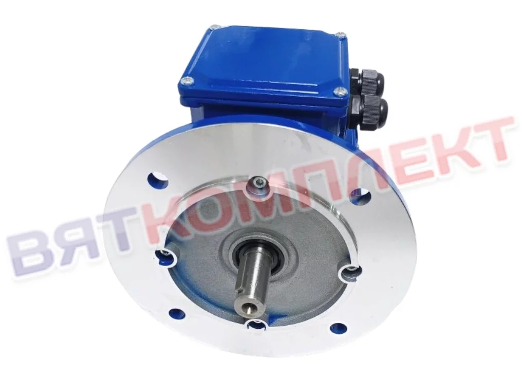 Двигатель для картофелечистки МОК АИР 71В4 0,75 кВт*1500об/мин 2081 комбинированный 