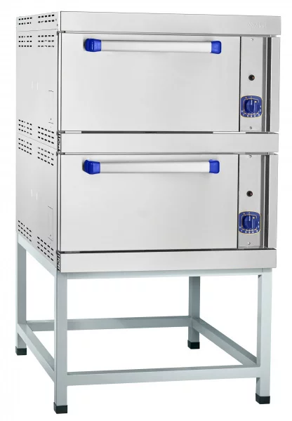 Шкаф жарочный газовый ШЖГ-2, эмалированная духовка, краш. подставка, 840х935х1500 мм, лицев. нерж.				
