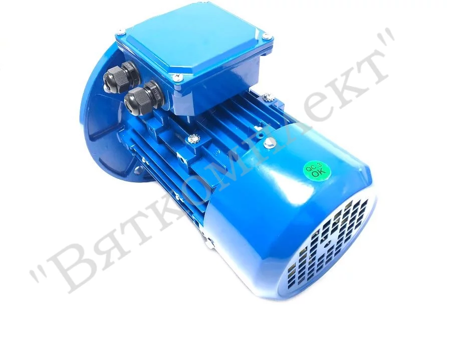 Электродвигатель АИР 71А4 0,55кВт*1500 об/мин 3081 фланец для картофелечистки МОК-150М и МОК-300М 
