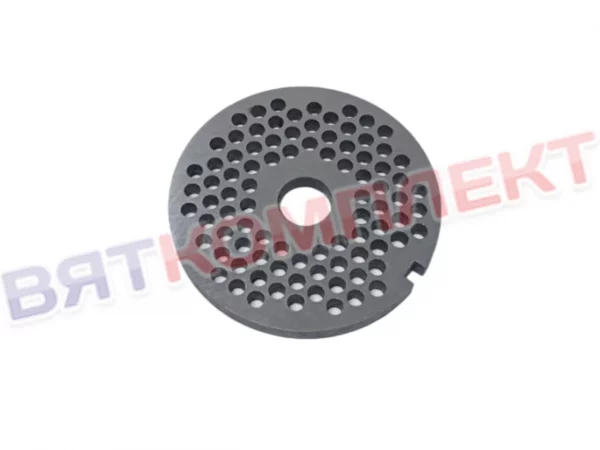 Решетка №2 для мясорубки МИМ-300.01.009 (МИМ-300М;-350), ММ(УКМ), МЭП-300(Н;Н-01) отверстия 5мм без бурта