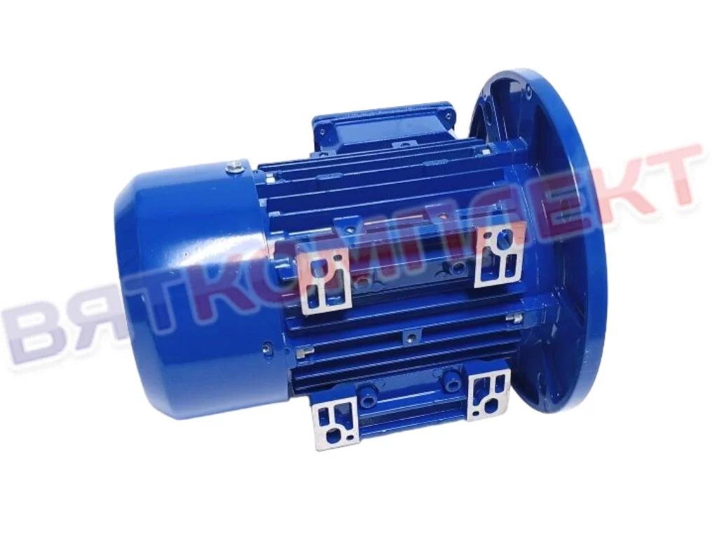 Двигатель для картофелечистки МОК АИР 71В4 0,75 кВт*1500об/мин 2081 комбинированный 