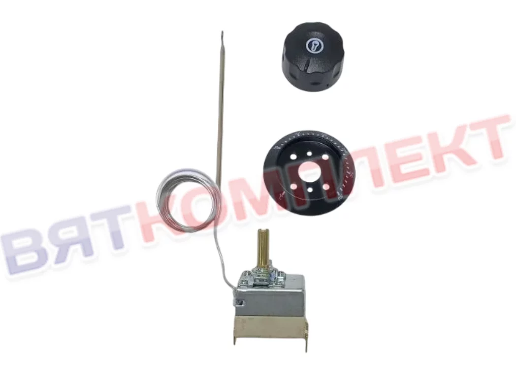 Термостат капиллярный 50-300°C 2000 мм.16А с ручкой для жарочного шкафа