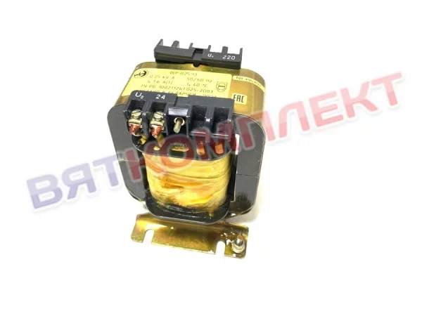 Трансформатор ОСР-0,25 220/24В ММУ-2000
