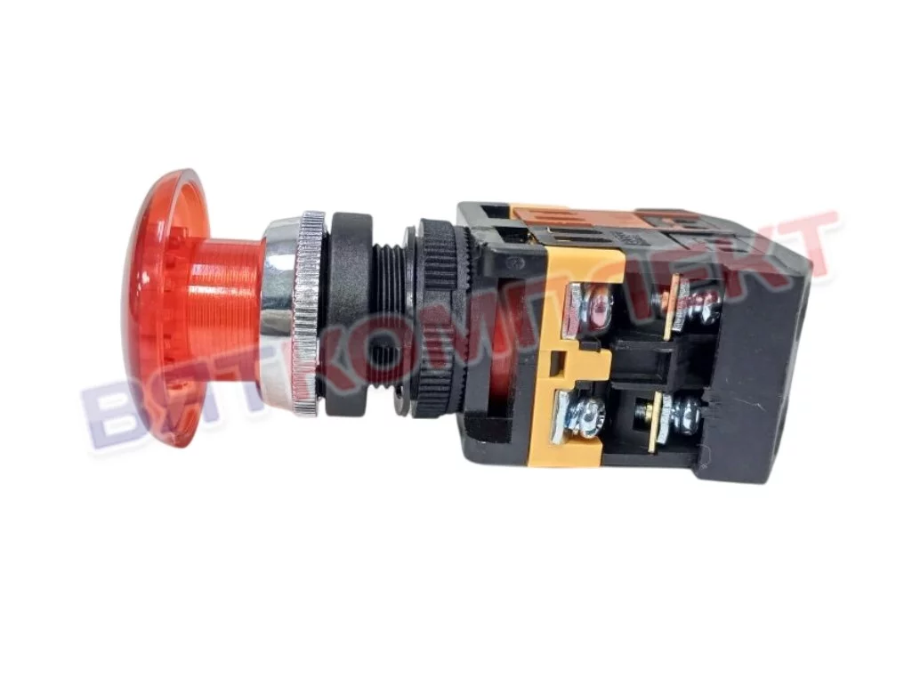 Кнопка управления СТОП (грибок красный) AELA-22 (AEA-22) для ПМ УКМ Торгмаш г.Пермь 