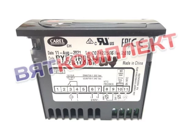 Контроллер температуры PYEZ1R05J4 30 F1 NTC  для шкафов ШХ и ШХс Abat  71000065878 
