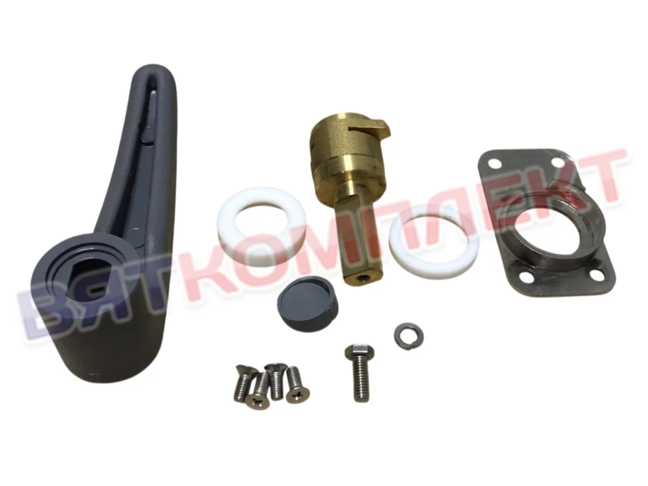 Ремкомплект замка ПКА6-13П с ручкой (11000008823) Abat 