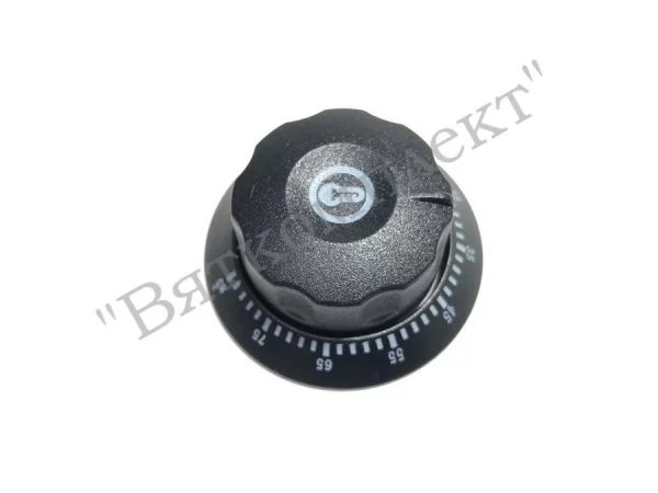 Ручка со шкалой 30-85 градусов (посадочное под шток D - луна)
