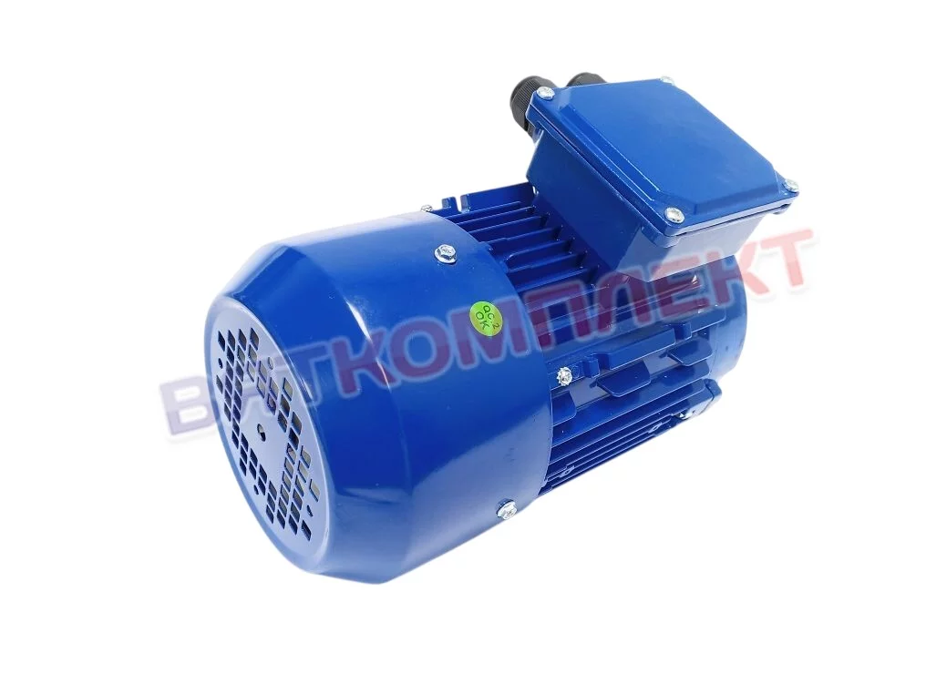 Двигатель для мясорубки МИМ-300М 380В STg 80-4С (АИР 80А4 1,1/1500 IМ3681, D1-24 d20=115мм IP54)