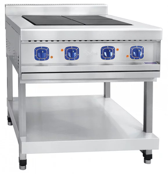 Плита эл. ЭПК-48П на подставке  (вся нерж.) КЭТ-0,09 Абат (Abat)