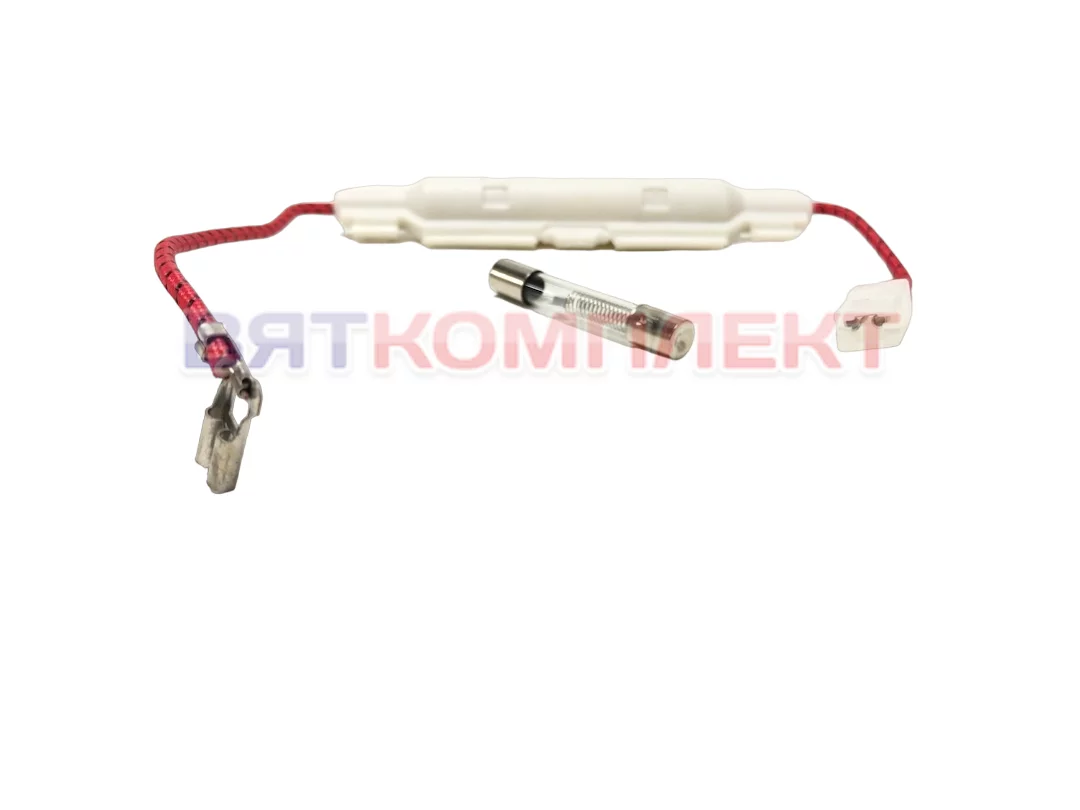 Высоковольтный предохранитель 0.8 A 5kV 6x40 мм с держателем
