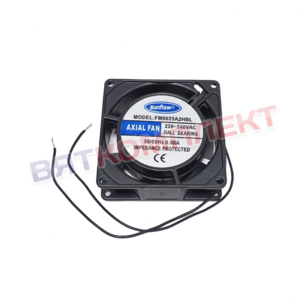 Вентилятор осевой SUNFLOW FM8025A2HBL Abat (72000011759)