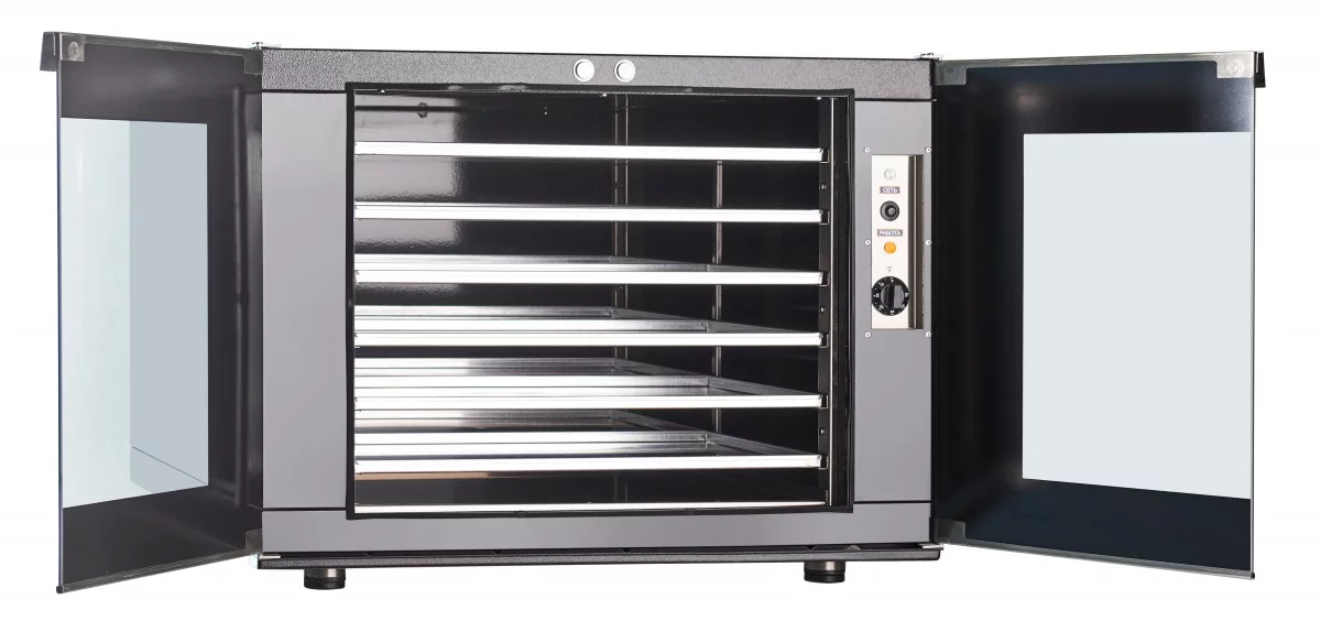 Шкаф расстоечный тепловой ШРТ-8Э (эмаллированный, 8 уровней, 400*600, под конвекц.печи, без противней) Абат (Abat)