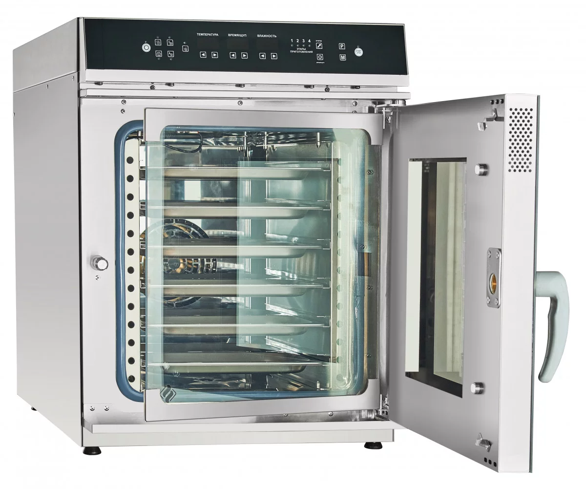 Пароконвектомат ПКА 6-2/3П верхняя панель управления Абат (Abat)