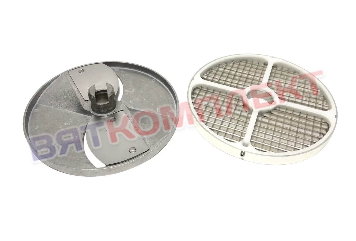 Комплект дисков  МПР-350М  для нарезки кубиком 10*10 мм. МПО-1.04.06.00 + МПО-1.04.03.00