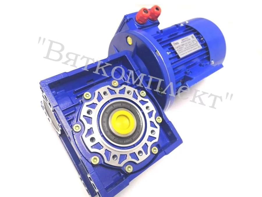 Мотор-редуктор UD-RV- 075-7.5-186.7-1.1В5- B8 для мясорубки МЭП Abat
