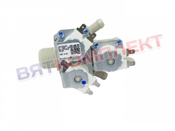 Клапан воды 3Wх180 Ø12мм LG стиральной машины 5221ER1003N 3/180° 12V