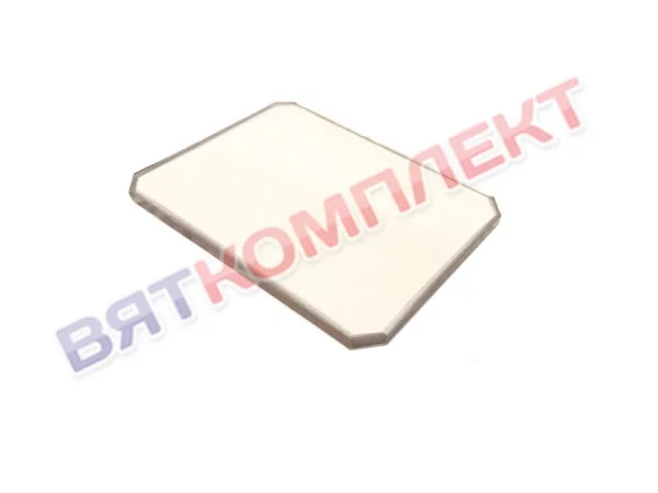 Стекло термостойкое 73,5*58,5*4 мм Робакс (12000020235) для ПКА Абат (Abat)