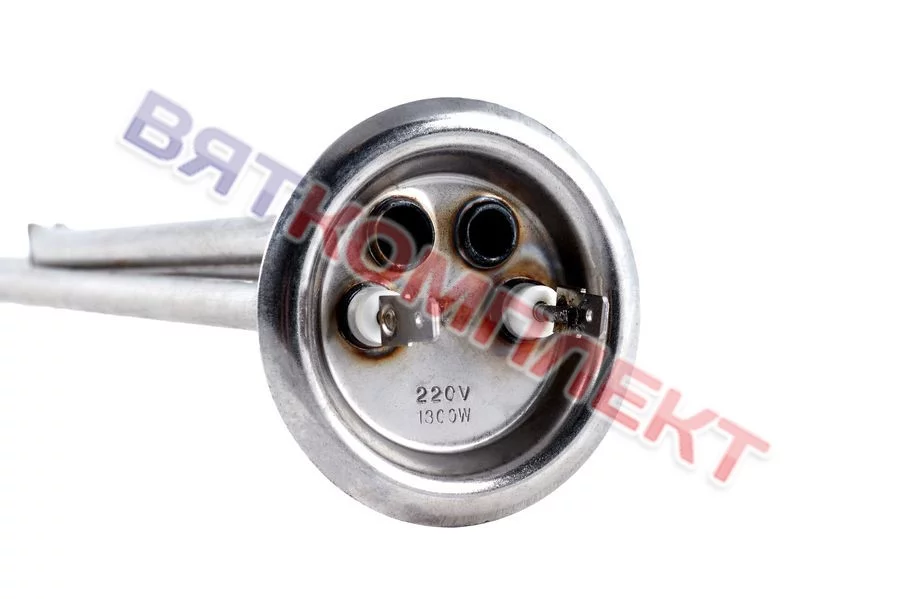 Тэн водонагревателя Thermex 1300W нерж. сталь, фланец 64мм,под анод М4, L320мм Термекс