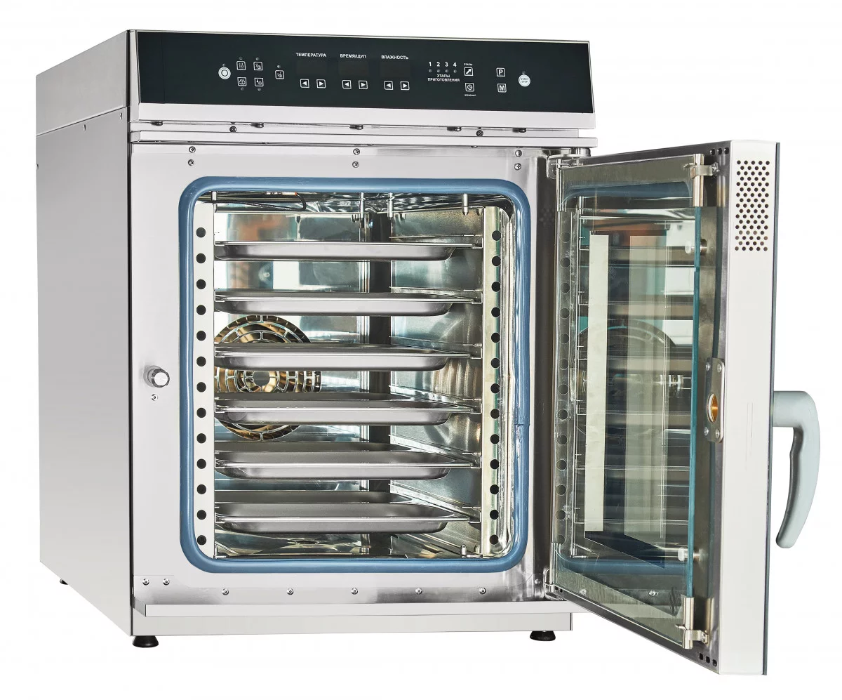 Пароконвектомат ПКА 6-2/3П верхняя панель управления Абат (Abat)