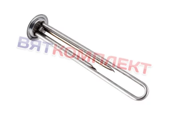 Тэн водонагревателя Thermex 1300W нерж. сталь, фланец 64мм,под анод М4, L320мм Термекс