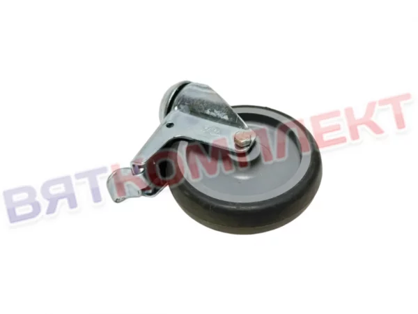 Колесо поворотное 1300-МТВ-100-F04 под болт.с торм, разборное (12000000670) Abat