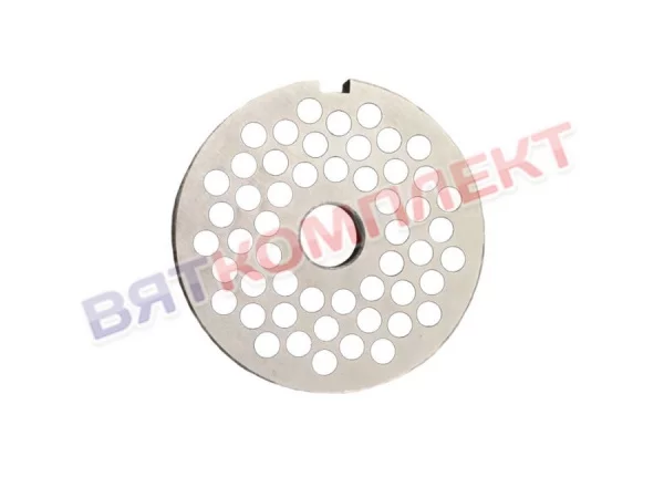 Решетка мясорубки LM-98 ⌀8 мм 98х19 d98 Без бурта Инструментальная сталь